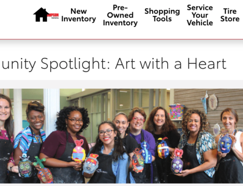 Thompson Toyota puts Art with a Heart in the Spotlight