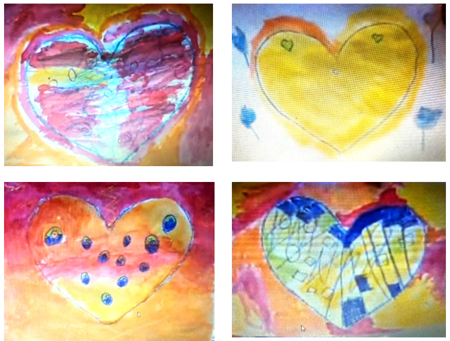 Dine Hearts created by House of Ruth Students