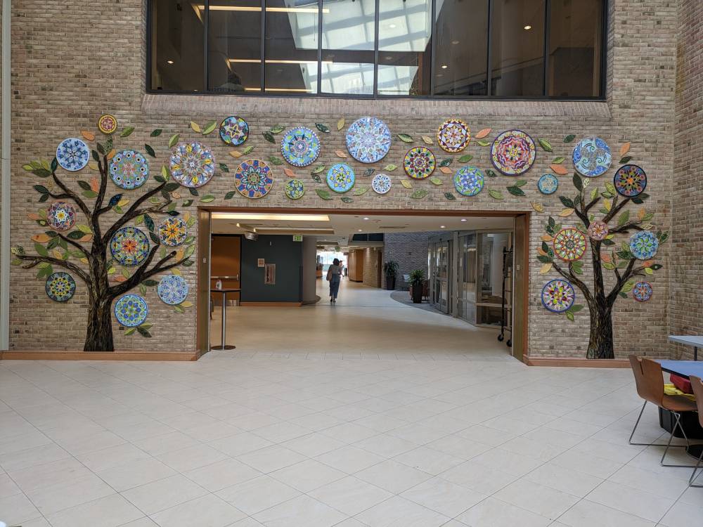 Covid Mural at Baltimore Washington Medical Center