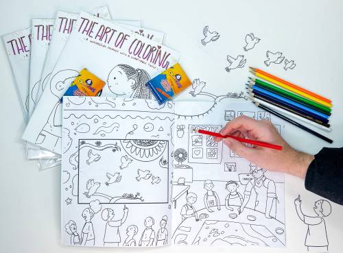 “The Art of Coloring” Coloring Book