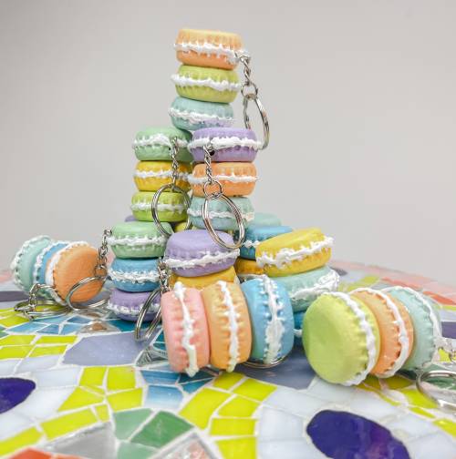 Macaron Keychain