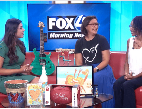 Fox45 Highlights Art with a Heart’s HeARTwares’ Shop and Bop Auction and Event.